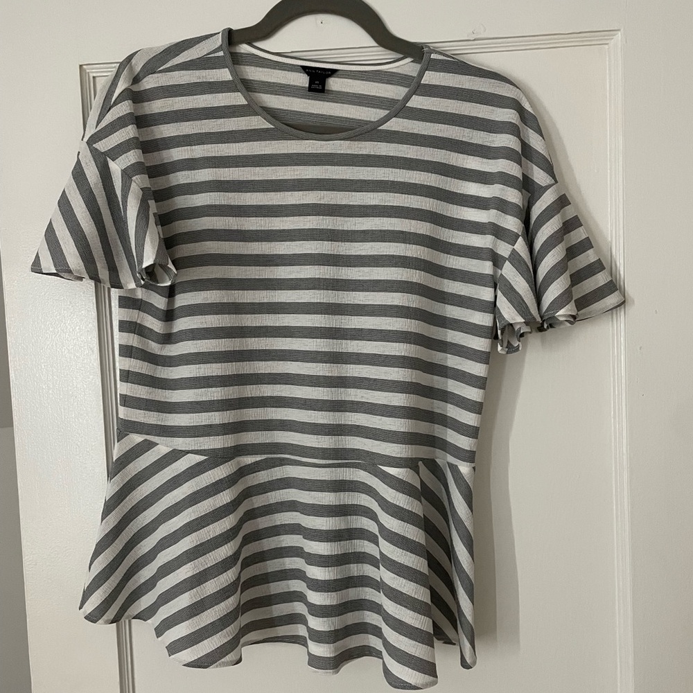 Ann Taylor Peplum Top